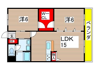 シティハイツ武庫之荘の物件間取画像